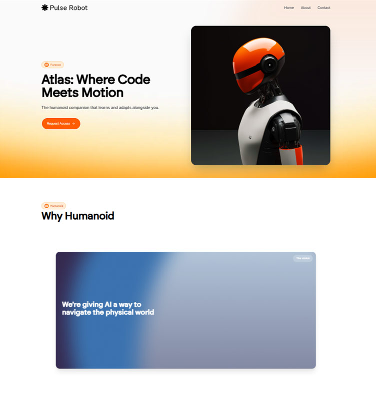 new ai website