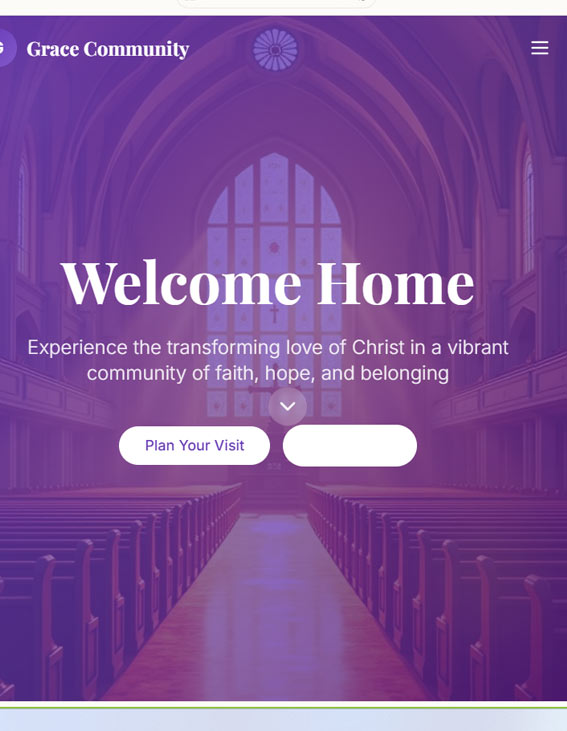 church website